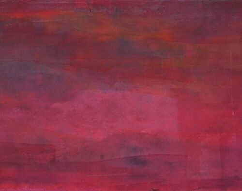 Red Series Acrylic on canvas 51 x 103 inches