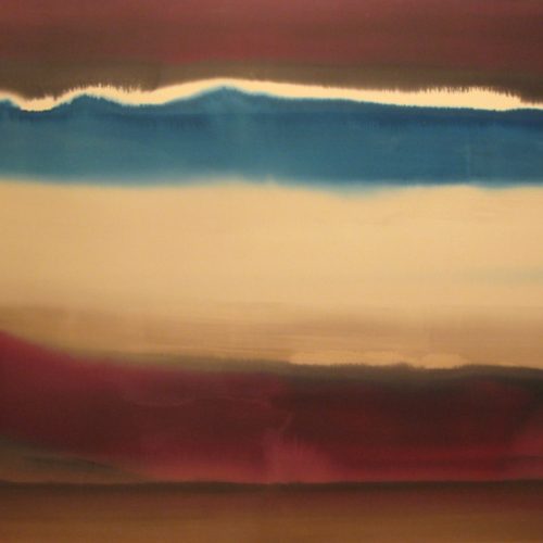 Sunset Series Acrylic on canvas 81 x 61.5 inches