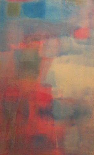 Paths of Light Series Acrylic on canvas 33.25 x 67.5 inches